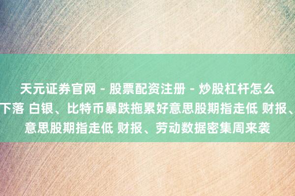 天元证券官网 - 股票配资注册 - 炒股杠杆怎么开户 周一早盘：油价下落 白银、比特币暴跌拖累好意思股期指走低 财报、劳动数据密集周来袭