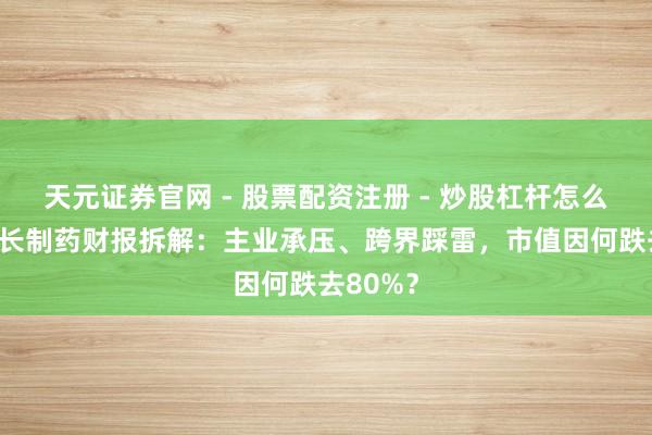 天元证券官网 - 股票配资注册 - 炒股杠杆怎么开户 步长制药财报拆解：主业承压、跨界踩雷，市值因何跌去80%？