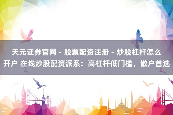 天元证券官网 - 股票配资注册 - 炒股杠杆怎么开户 在线炒股配资派系：高杠杆低门槛，散户首选